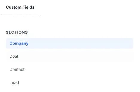 Module-Specific Fields